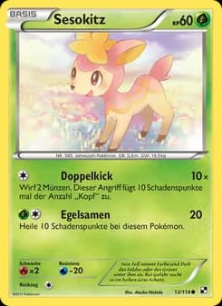 Sesokitz card in German