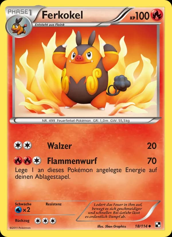 Ferkokel card in German