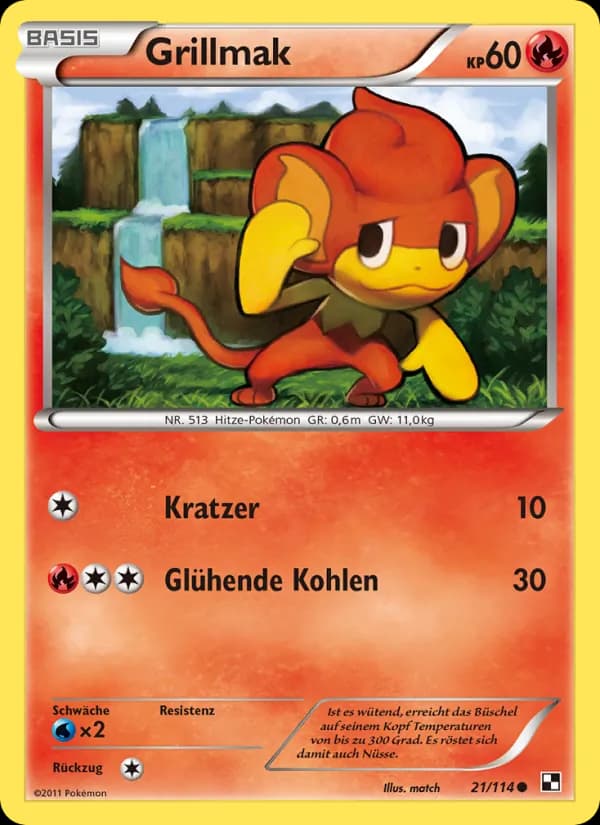 Grillmak card in German