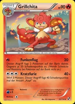 Grillchita card in German