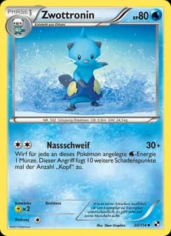 Zwottronin card in German