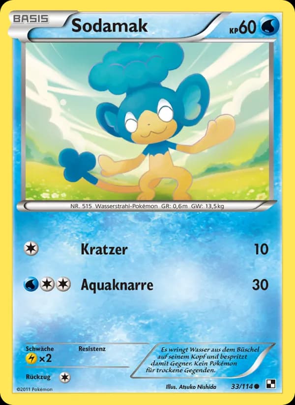 Sodamak card in German