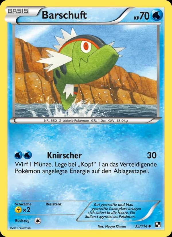 Barschuft card in German