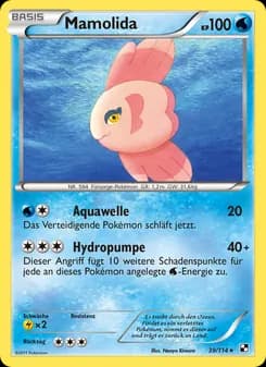 Mamolida card in German