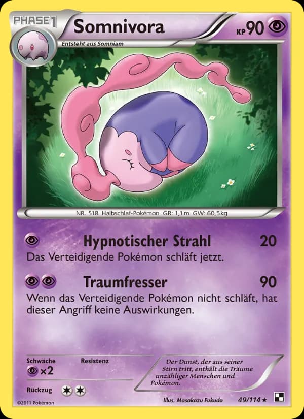 Somnivora card in German