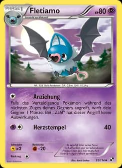 Fletiamo card in German