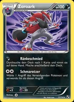 Zoroark card in German