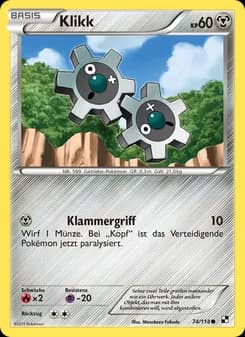 Klikk card in German