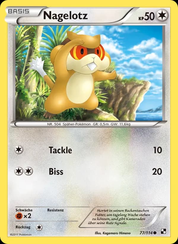 Nagelotz card in German