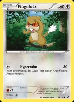 Nagelotz card in German