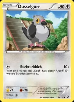 Dusselgurr card in German