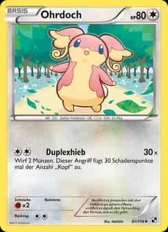 Ohrdoch card in German