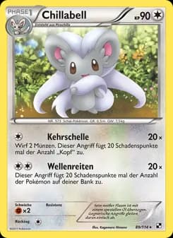 Chillabell card in German