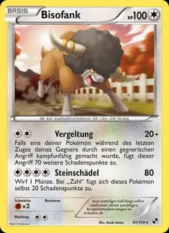 Bisofank card in German