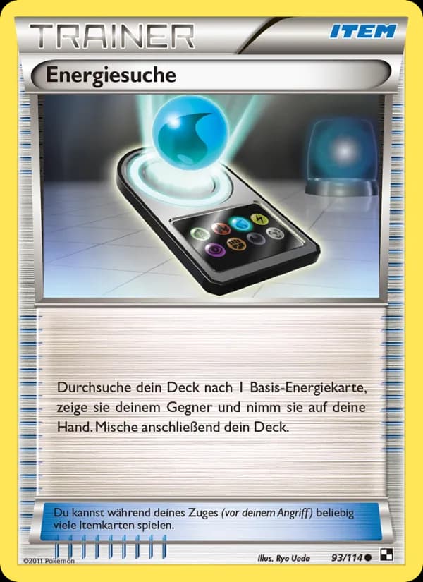 Energiesuche card in German