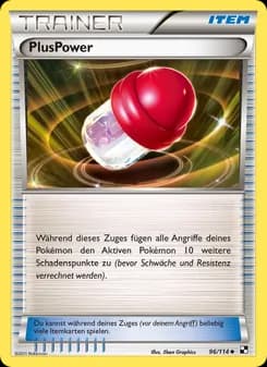 PlusPower card in German