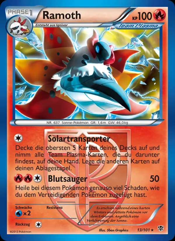 Ramoth card in German