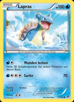 Lapras card in German