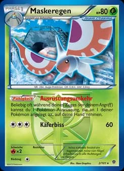 Maskeregen card in German