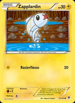 Zapplardin card in German