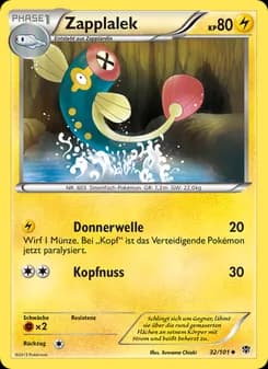 Zapplalek card in German