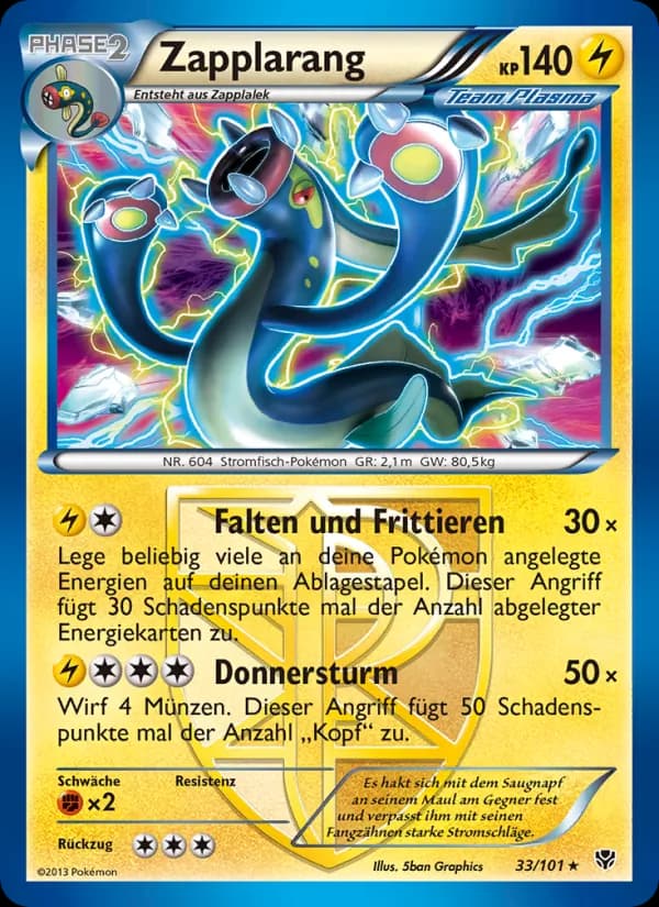 Zapplarang card in German