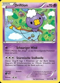 Driftlon card in German