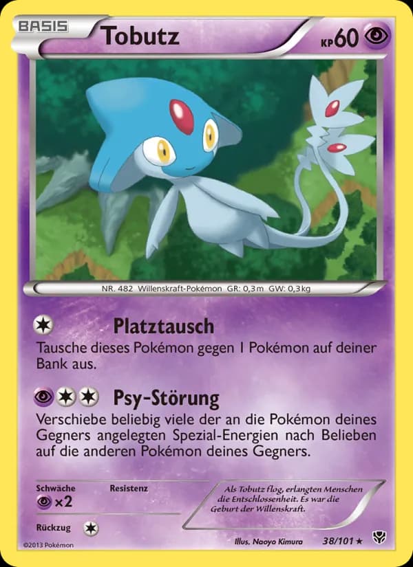 Tobutz card in German