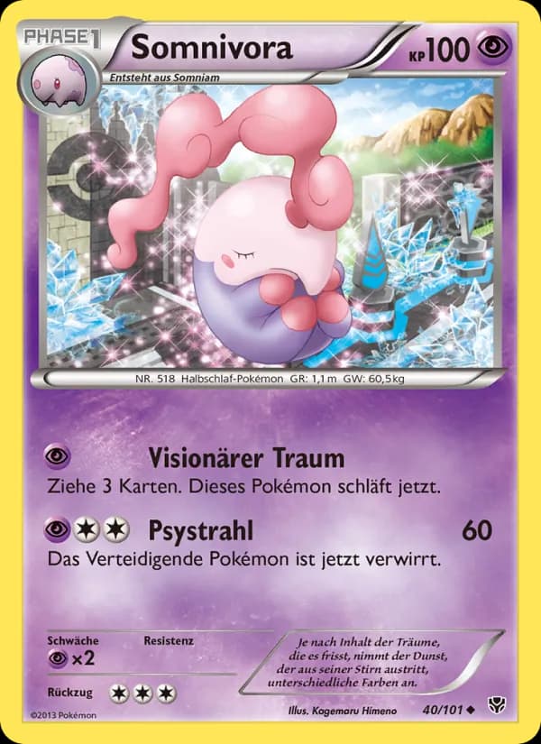 Somnivora card in German