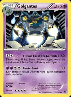 Golgantes card in German