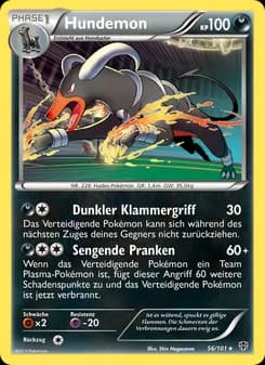 Hundemon card in German