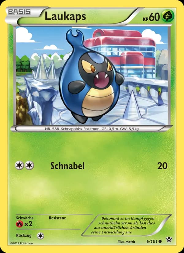 Laukaps card in German