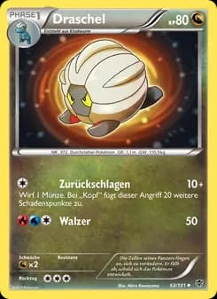 Draschel card in German