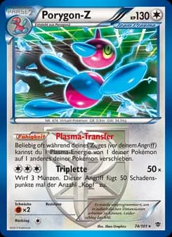 Porygon-Z card in German