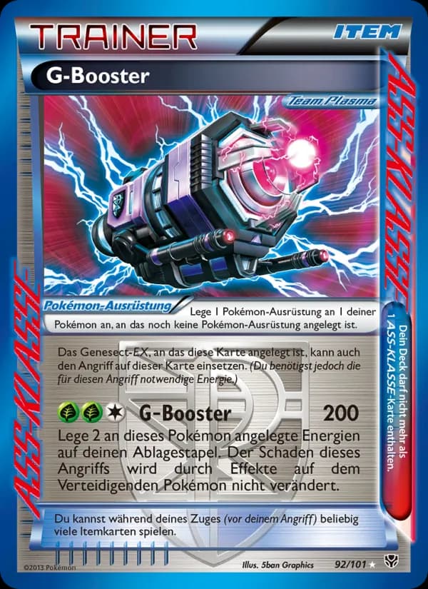 G-Booster card in German