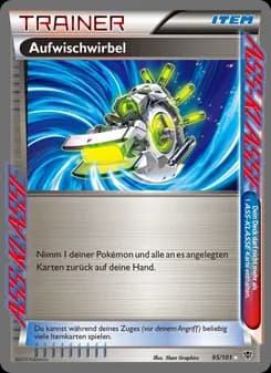 Aufwisch-Zyklon card in German