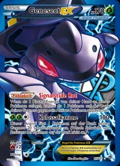 Genesect-EX card in German