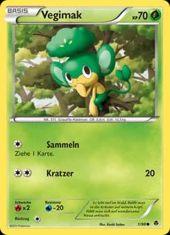 Vegimak card in German