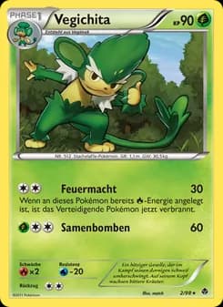 Vegichita card in German