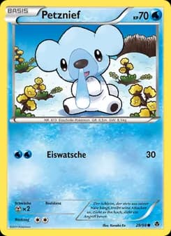 Petznief card in German