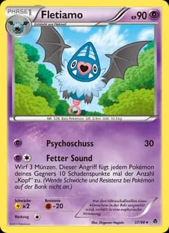Fletiamo card in German