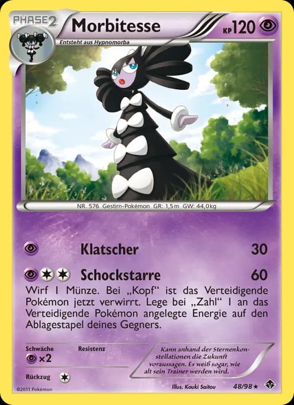 Morbitesse card in German