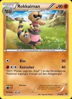 Rokkaiman card in German