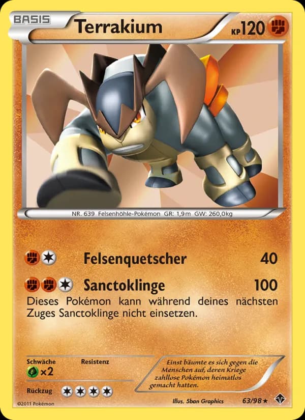 Terrakium card in German
