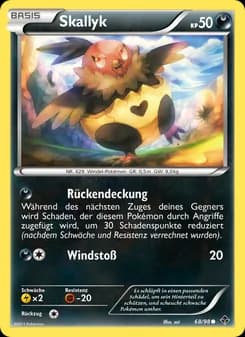 Skallyk card in German