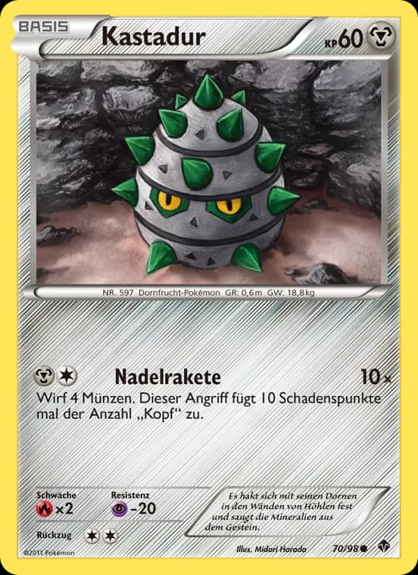 Kastadur card in German