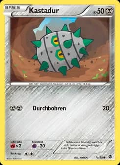 Kastadur card in German