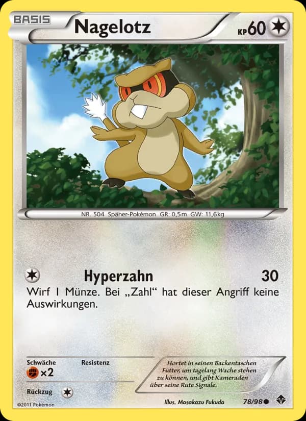Nagelotz card in German