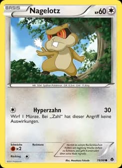 Nagelotz card in German