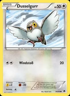 Dusselgurr card in German